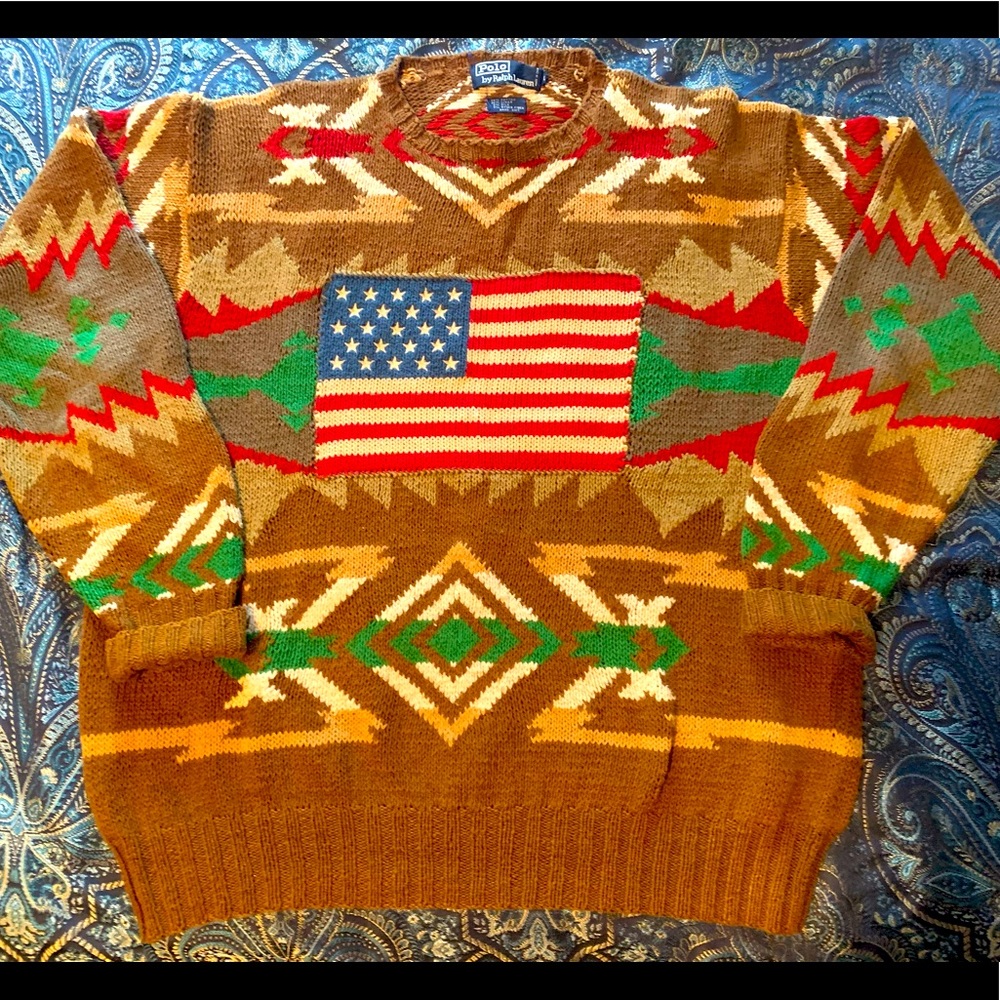 Vintage Polo Sweater